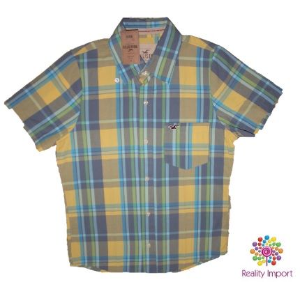 Camisa social manga curta S (Pequeno)